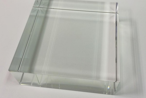 Square Glass Stand